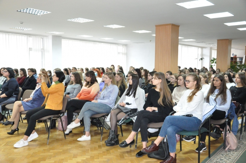 Olga Tokarczuk’s works were presented to the students of Lesya Ukrainka Volyn National University