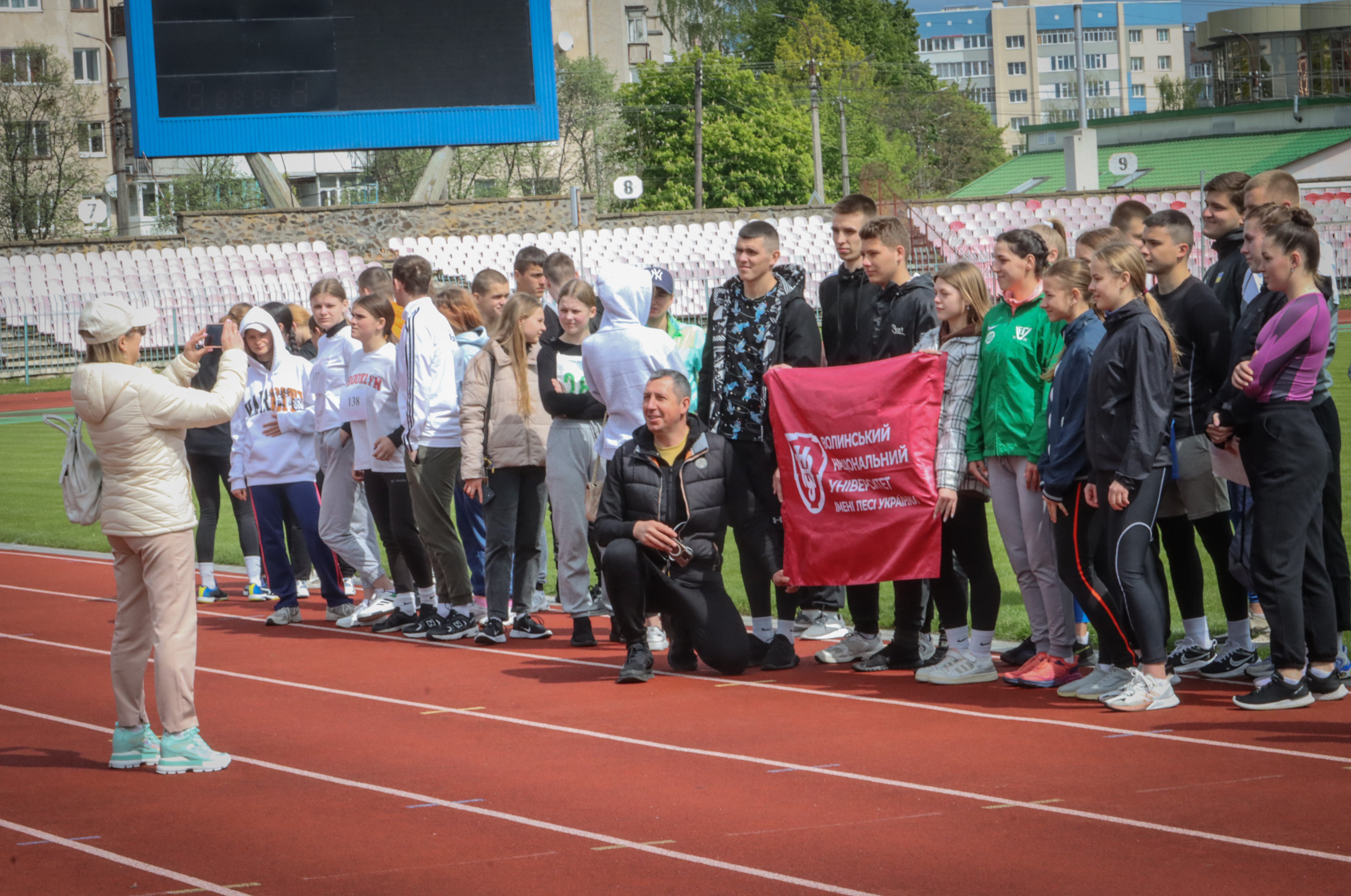 Розпочався відкритий чемпіонат Луцька з легкої атлетики.