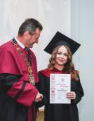 Вручення дипломів магістрам