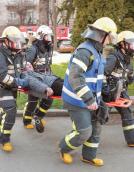 Пожежно-тактичні навчання у головному корпусі Волинського національного університету імені Лесі Українки