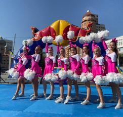 Lesya Ukrainka Volyn National University's cheerleaders are the best!
