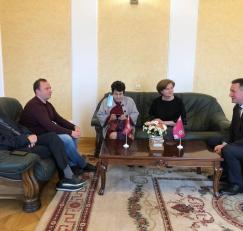 Анатолій Цьось зустрівся з президентом МАН Станіславом Довгим