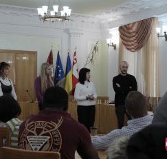 Зустріч із іноземними студентами ВНУ імені Лесі Українки