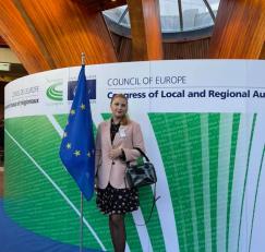 Доцент факультету міжнародних відносин взяла участь у Конгресі місцевих і регіональних рад Ради Європи