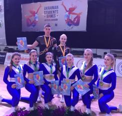 Всеукраїнські студентські ігри–2019 з чирлідингу