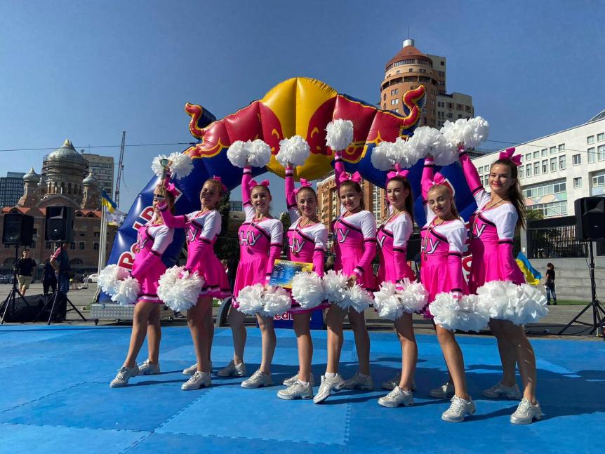 Lesya Ukrainka Volyn National University's cheerleaders are the best!
