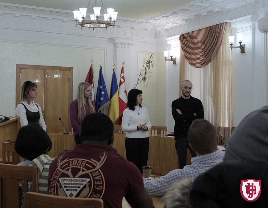 Зустріч із іноземними студентами ВНУ імені Лесі Українки