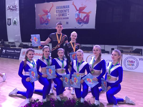 Всеукраїнські студентські ігри–2019 з чирлідингу